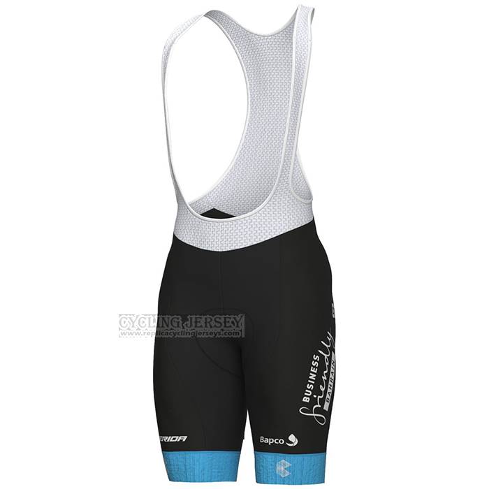 2023 Cycling Jersey Bahrain Victorious Red Black Short Sleeve And Bib Short